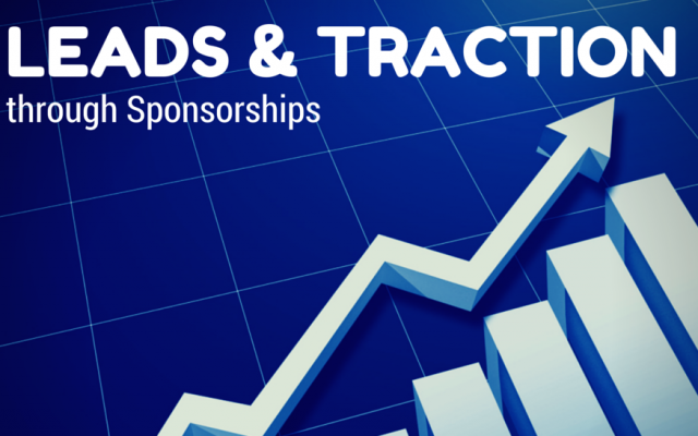 Leads and traction through sponsorships