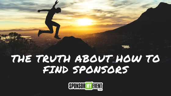 the truth about how to find sponsors